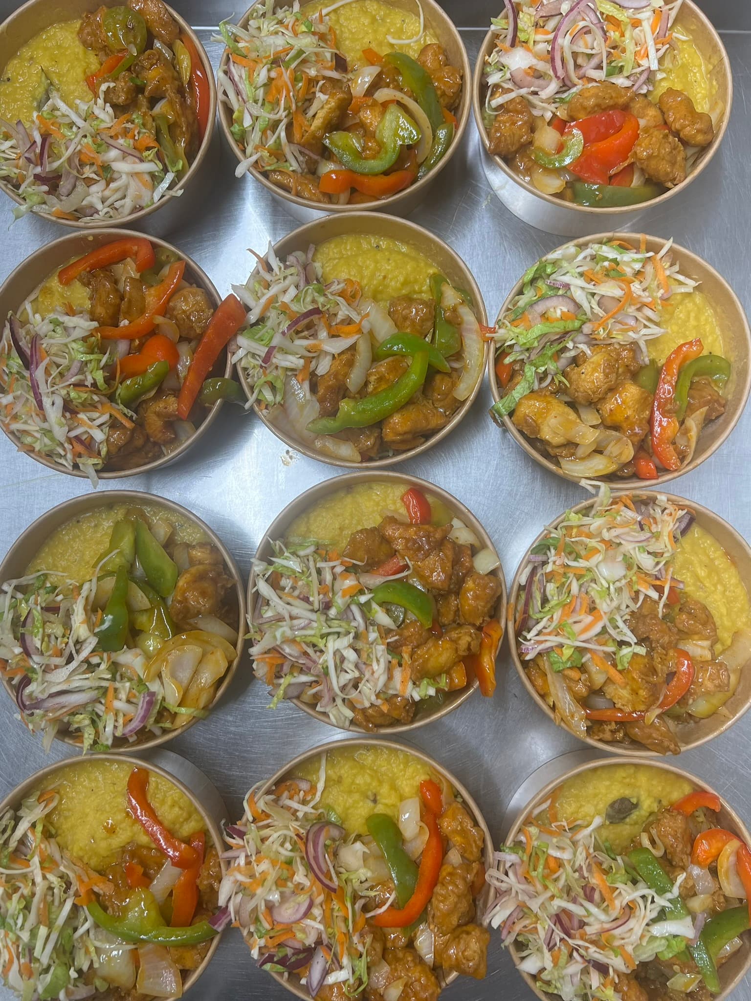 Individual lunch boxes